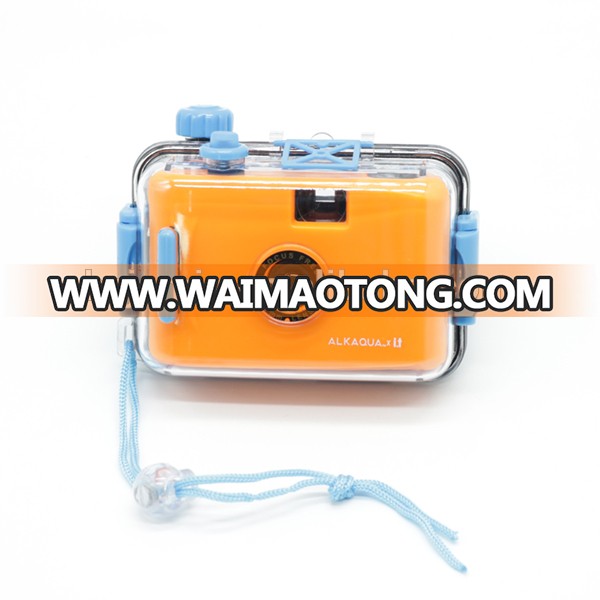 Updated version Double-buckle retro Plastic Film Aqua Pix Underwater LOMO waterproof camera